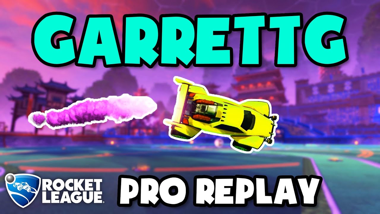 GarrettG Pro Ranked 2v2 POV #162 - Rocket League Replays - YouTube
