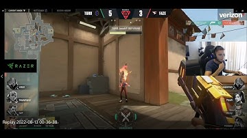 Fns reacts to JonahP insane 1v2 flick vs FaZe