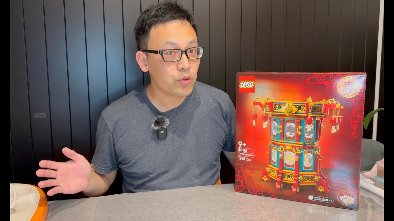 Building the 2025 LEGO Chinese New Year 80116 Trotting
