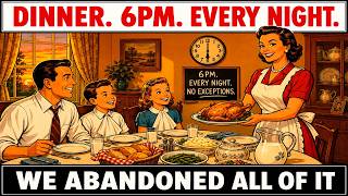 15 Dinner Rules Every 1950s Family Followed That We've Completely Abandoned