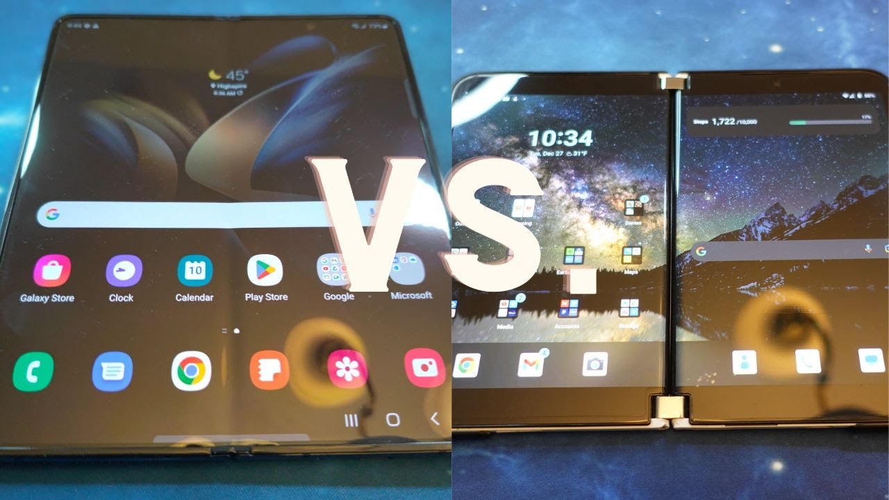 Head to Head - Special Edition - Samsung Galaxy Z Fold 4 vs. Microsoft Surface Duo 2