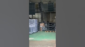 Amazing sounding of TPA Kama dual 13.5” line array speaker and K218MK2 dual 18” subwoofer #shorts