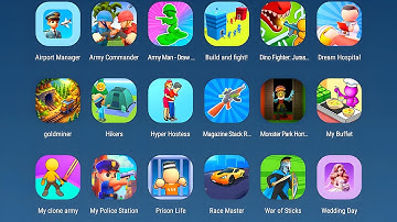 Android Gameplay: Army Commander,Stickman Build & Fight,My Clone Army,Asphalt Unite,Race Master