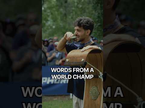 Silas Schultz on what it would feel like to become a world champ #discgolf