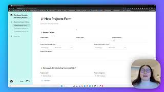 Marketing and Communications Project Database – Financial Services / Banking Airtable Demo 📊