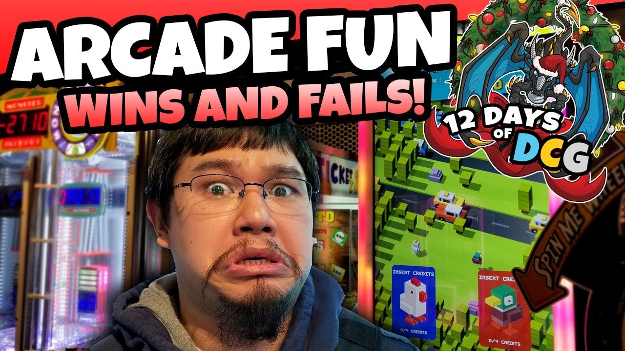 Tons of FUN at the Galaxy Arcade at the Kemah Boardwalk! | 12 Days of DCG  Marathon! TeamCC