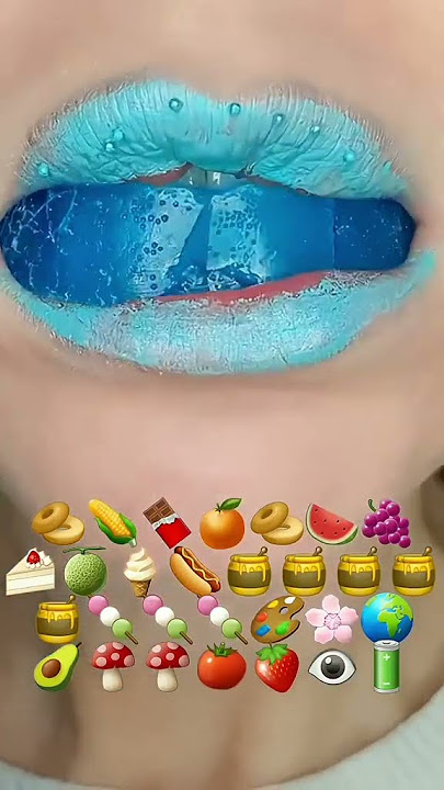 Asmr makan sesuai emoji #asmr #mukbang #eating