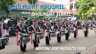 SHOLAWAT ASYGHIL || MARCHING BAND MATHALI'UL FALAH KAJEN PATI 2023