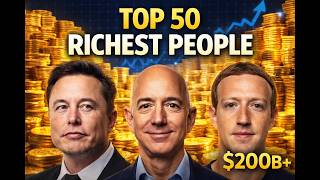 Top 50 Richest People in the World (2026) | Billionaires Ranking