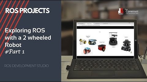 [Exploring ROS using a 2 Wheeled Robot] #1: Basics of Robot Modeling using URDF