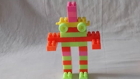 Minutes Satisfying With Unboxing Building Blocks Robot | Tiny Cute Blocks Robot Toys Review