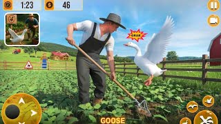 Duck Game 3D: Goose Simulator - Play as a Naughty Goose - Android Gameplay