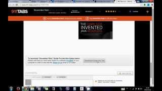how to download Guitar Pro tabs for a song