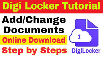 How to Use Digilocker App | Step by Steps | How to Download Documents From Digi Locker App