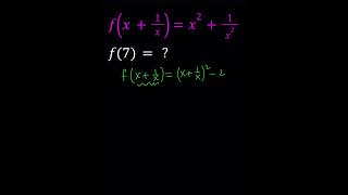 Evaluating A Function at x=7 | Math Olympiads