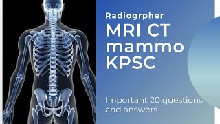 Radiographer MRI CT MAMMOGRAM IMPORTANT questions and answers screenshot 3