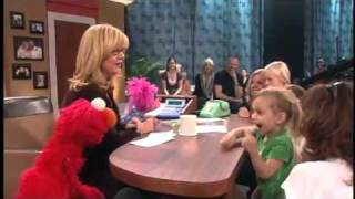 Girl speechless meeting Elmo - THE BONNIE HUNT SHOW