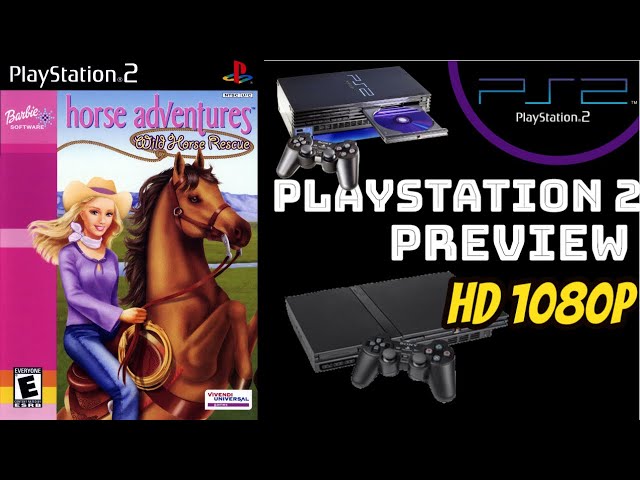 Barbie Horse Adventures Wild DVD ISO Opl PS2