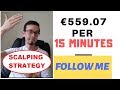 Scalping Forex Using 3 minute time frame Tradingview