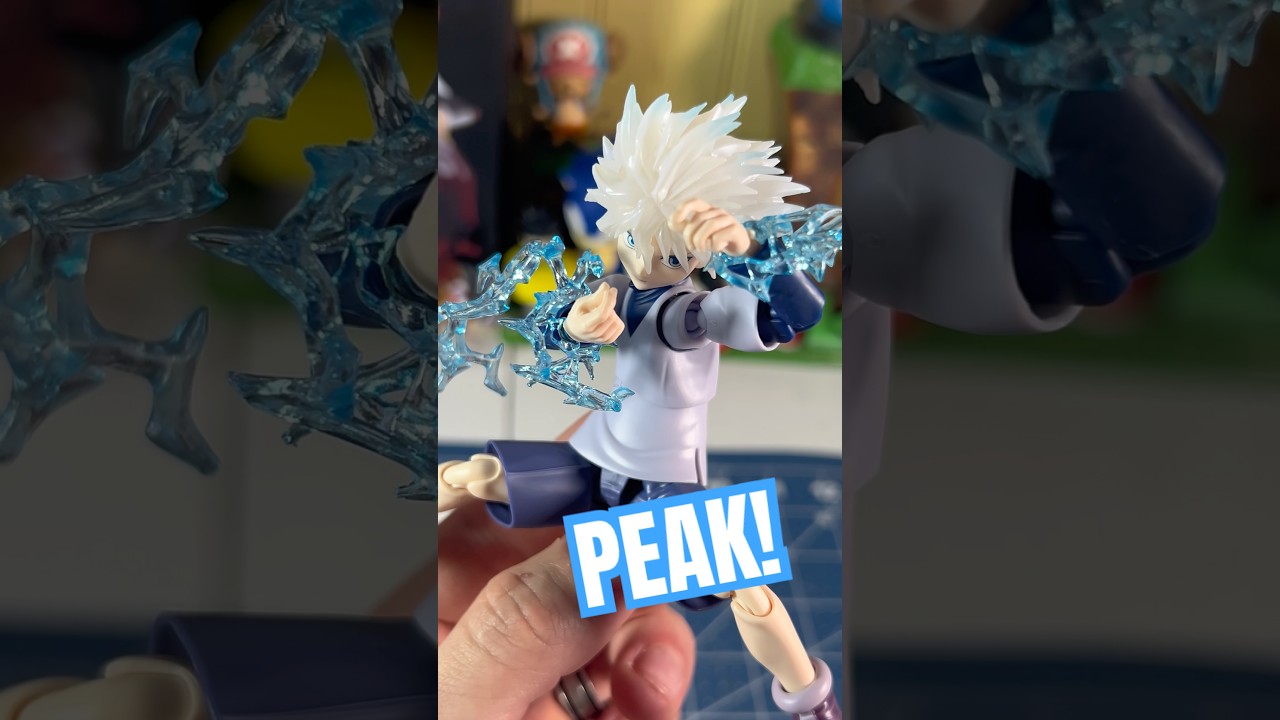SH FIGUARTS KILLUA IS PEAK!!!!! 