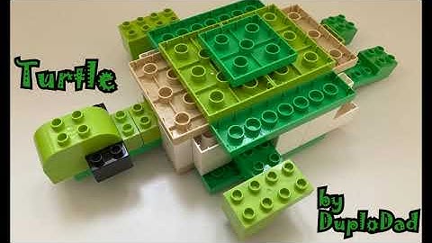 How to build LEGO Duplo Sea Turtle