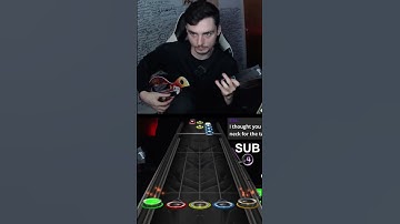 Too much Guitar Hero💀