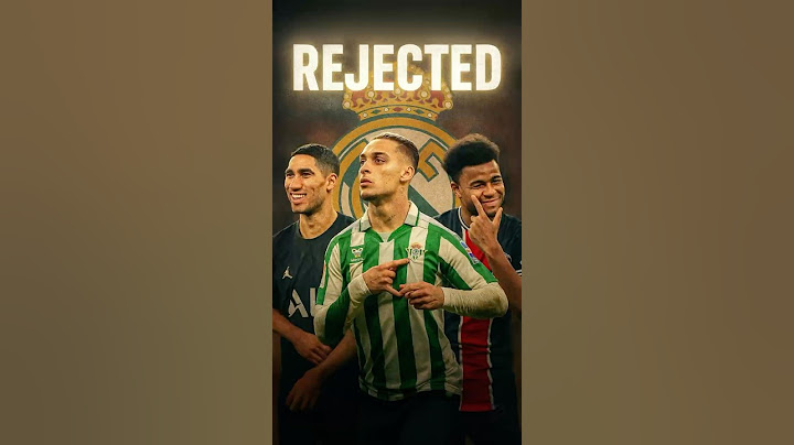 PLAYERS WHO GOT REJECTED BY REAL MADRID AND GOT REVENGE + ANTONY