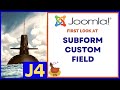 First Look at Subform Custom Field in Joomla 4 - 👀 WMW 176