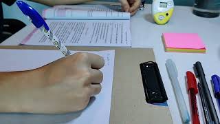 STUDY WITH ME 1.3hrs| Background noise, no music, no break|ASMR| real time| motivation|