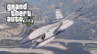 GTA V NF-16D Vista with 3D Thrust Vector Nozzle (MOD)