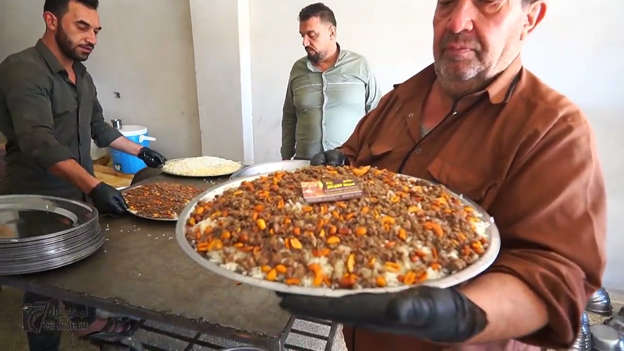 مؤسسة العلوش تقدم غداء العريس ياسين العلوش في قرية سوسيان بتاريخ 2/10/2025