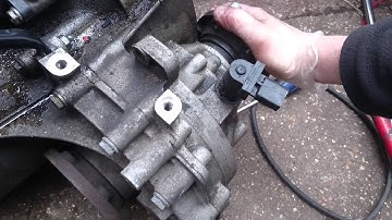 Wavetrac 02J diff in action on removed gearbox