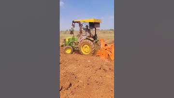 Shaktiman rotavator John Deere 3036en mini tractor