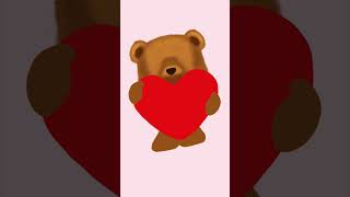 Learning @Procreate with @ArtwithFlo @Apple #bear #love #teddy #teddybear #present