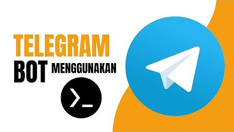 Tutorial membuat BOT telegram (Termux)