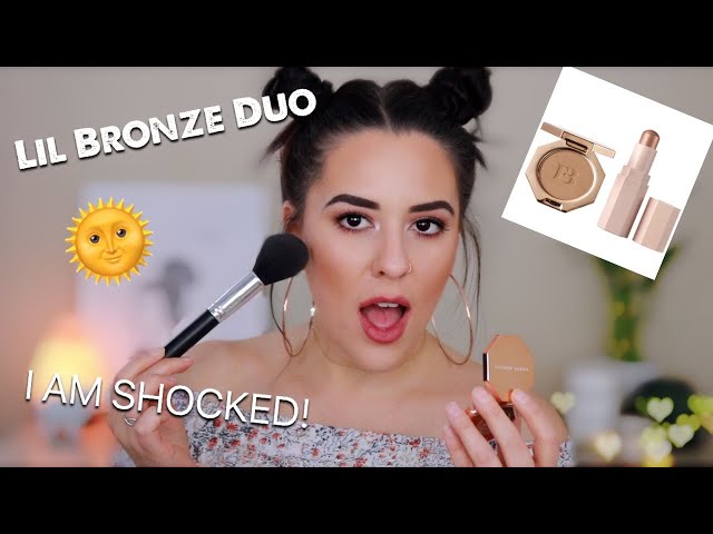 New Fenty Sun Stalk'R Bronzers! | Lil Bronze Duo Review - Youtube