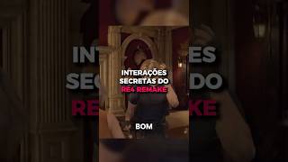 Interações secretas do RE4 Remake #curiosidades #games #residentevil #re4 #re4remake