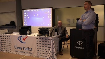 Public Demo of Vote Tabulation System - ClearBallot : Part 20