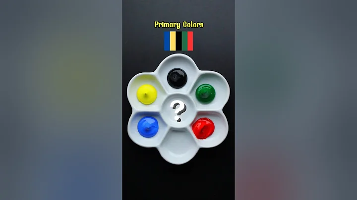 🎨 Primary colour mixing #colormixing #colors #shorts