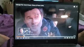 CHICAGO FIRE 10X12 SHOW OF FORCE TRAILERRR TRAILER