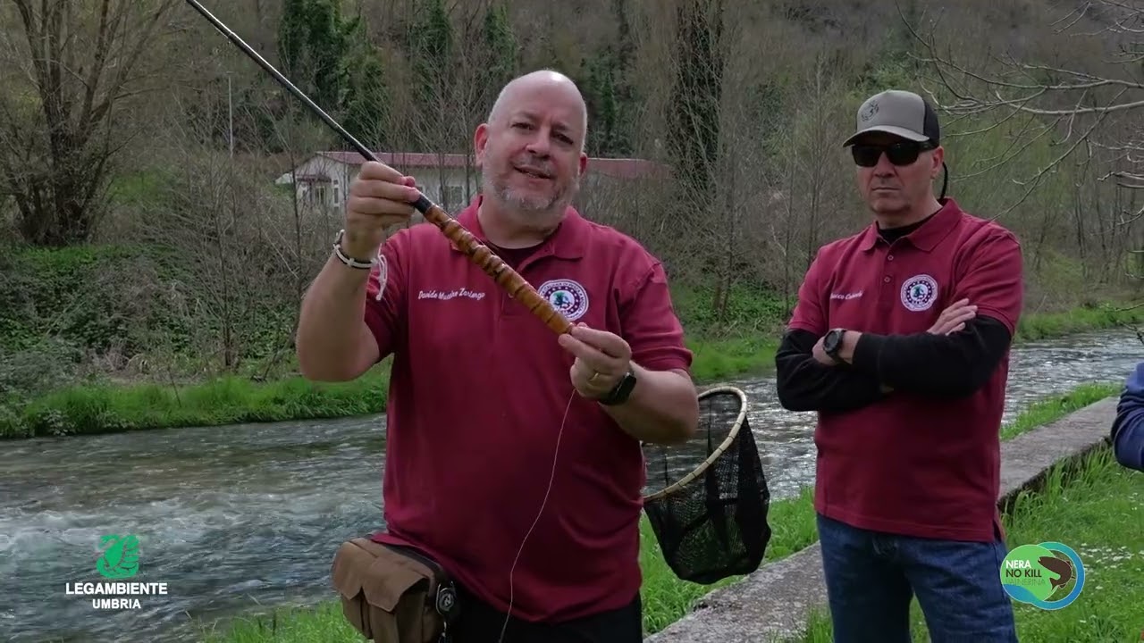 Dimostrazione Tenkara fiume Nera