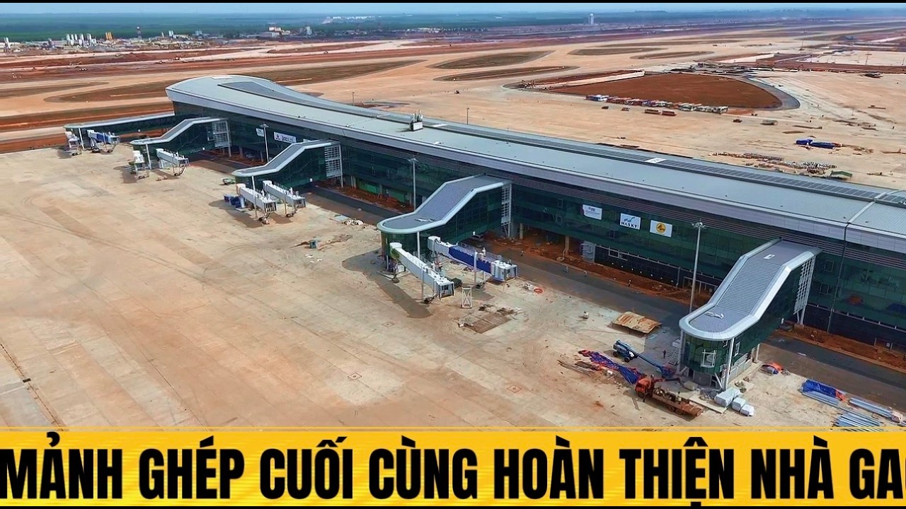 MẢNH GHÉP HOÀN THIỆN CUỐI CÙNG CẦU ỐNG LỒNG HOÀN THIỆN NHÀ GA.