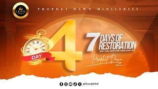 DAY 4 OF RESTORATION.