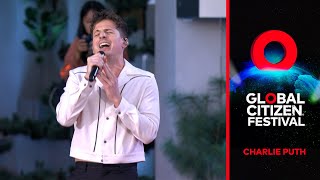 Charlie Puth Performs 'Left and Right' | Global Citizen Festival: NYC