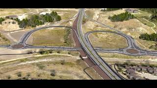 Highway 1A / Highway 22 Interchange Rendering