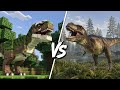 Dinosaurs VS Their Minecraft version! #minecraft 