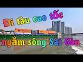Đẹp tuyệt vời thành phố trẻ - đi tàu du lịch cao tốc ngắm sông Sài Gòn I Dzung Viet vlog