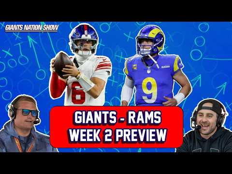 Giants-Rams Preview Week 2 | 210