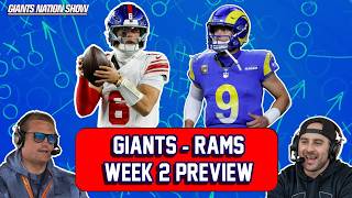 Giants-Rams Preview Week 2 | 210