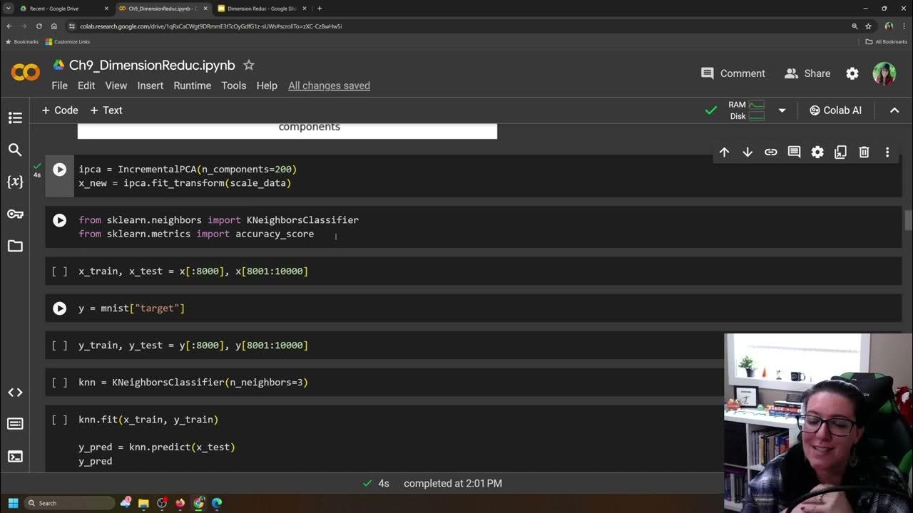 Dimension Reduction in Python - Incremental PCA - YouTube